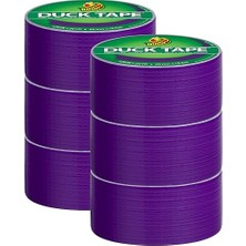 Duck Marka Ördek Desenli Mor Renkli Yapışkan Bant, 6 Rulo