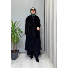 Almarwah Çıtçıtlı Kuşaklı Kaban Siyah 505322