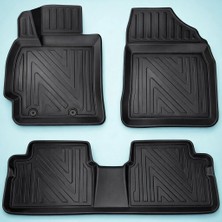 Toyota Auris 2007-2012  Uyumlu 4d Premium Paspas Bizymo