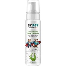 Starseven Aloe Vera Içerikli Kedi ve Köpek Kuru Yıkama Bakım Şampuanı Tüy Deri Bakım Köpüğü 200 ml