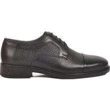 Ayakmod Siyah Hakiki Deri Erkek Günlük Ayakkabı 821 M