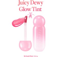 Dasique Parlak Bitişli & Hafif Renkli Nemlendirici Etkili Tint Dasıque Juicy Dewy Glow Tint (18 Cold Pink)