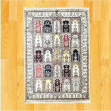 Mevlana Bazaar Otantik Karma Desenli 160 x 230 Dijital Baskı Halı