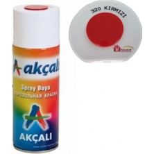 Akçalı Sprey Boya 400 ml 320 Kırmızı