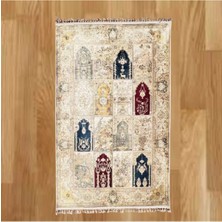 Mevlana Bazaar Otantik Karma Desenli 160 x 230 Dijital Baskı Halı