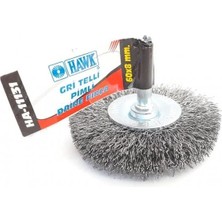 Hawk HA11131 Pimli Gri Tel Daire Fırça 60X8 mm