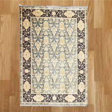 Mevlana Bazaar Millefleur Desenli 160 x 230 Dijital Baskı Halı