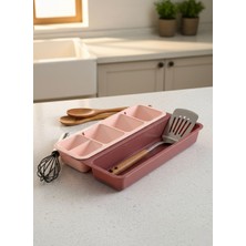 COOK&KITCHEN Smart Kaşıklık 2'li Pembe 400X275X55