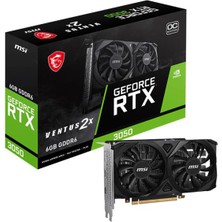 MSI Msı Geforce RTX3050 Ventus 2x E 6g Oc 6gb Gddr6 96BIT 2xhdmı 1xdp Ekran Kartı