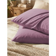 2 Adet Yastık Kılıfı %100 Pamuk Penye Kumaş 50X70CM | Esnek Yapı, Nevresim Seti ve Takımı Için Uygun