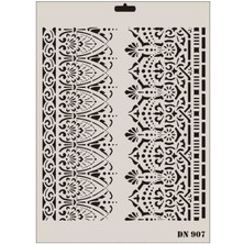 Rich Dantel Seri DN907 Stencil 35X25 cm