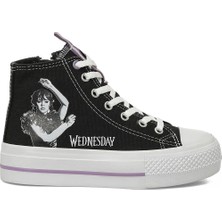 Wednesday WENDE.F6FX Siyah Kız Çocuk High Sneaker