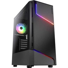 Cougar MX360 CGR-5CC6G-RGB (Powersız) Rgb Fan + Temperli Cam Gaming Kasa Black