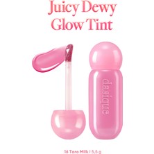 Dasique Parlak Bitişli & Hafif Renkli Nemlendirici Etkili Tint Dasıque Juicy Dewy Glow Tint (16 Taro Milk)