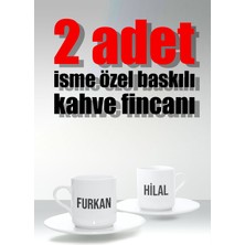 Kişiye Özel 2'li Kahve Fincanı
