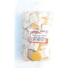 Topart 01649 28X28 Yapışkan Kroşe (100 Adet)