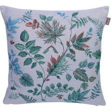 Believe Ivy Sarmaşık Jakarlı Dokuma Goblen  Dekoratif 45*45 Kırlent