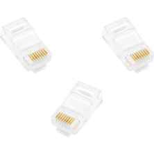 Nil Avm Frısby FNW-RJ4530N RJ45 Cat5 Konnektor (Gold Plated)