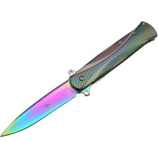 Haps Bugs Cravus Sibirya Pullu Çakı Rainbow S-2096X 21,5 cm