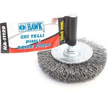 Hawk HA11129 Pimli Gri Tel Daire Fırça 50X6 mm