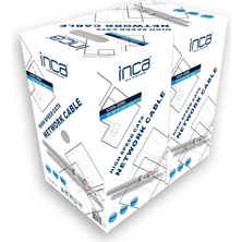 Nil Avm Inca ICAT6-305M 305MT 0.57MM 23AWG Cat6 Kablo Gri