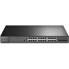 Nil Avm Tp-Lınk Omada TL-SG3428MP 24 Port GIGABIT+4X1GB Sfp Uplınk L2+ 384W Poe Yönetilebilir Rackmount