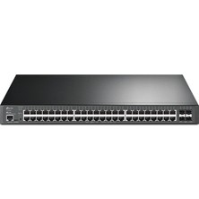 Nil Avm Tp-Lınk Omada TL-SG3452XP 48 Port Gıgabıt + 4X10GB Sfp+ 500W Poe Jetstream Yönetilebilir Rackmou