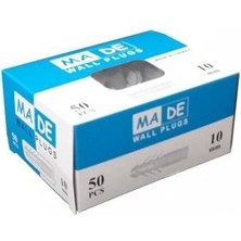 Nil Avm Made 10 mm Plastik Dubel 50 Adet