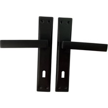 Adil Riva Mat Siyah Oda Kapı Kolu