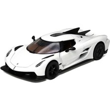 Kinsmart Koenigsegg Jesko Absolut Beyaz 1/36 Model Araba
