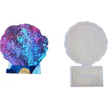 Epoksi Silikon Kalıp Tırtıklı Kenar Ayaklı Magnet Kalıbı 7 cm