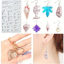 Epoksi Silikon Kalıp Akçaağacı Yaprağı Kalp Şarap Bardağı Geometrik Şekiller Figür Kalıbı