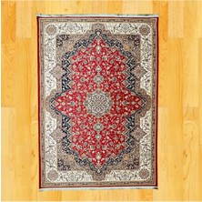Mevlana Bazaar Tebriz Esintili Bitkisel Motifli 160 x 230 Dijital Baskı Halı