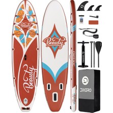 SavaBoards Beauty Brown Geniş ve Dengeli Şişme Paddle Board 335X84X15 cm Touring Sup Seti