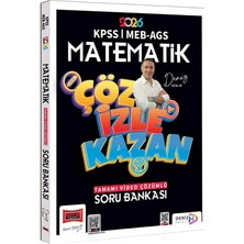 Yargı Yayıncılık Yargı 2026 Kpss Meb Ags Matematik Çöz Izle Kazan Tamamı Video Çözümlü Soru Bankası