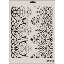 Rich Dantel Seri DN906 Stencil 35X25 cm