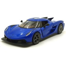 Kinsmart Koenigsegg Jesko Absolut Mavi 1/36 Model Araba