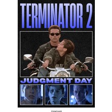 Pixaflair - Terminator 2 - Judgment Day - Çerçevesiz Poster