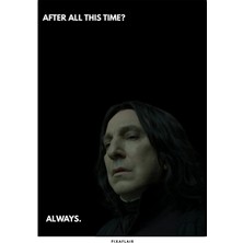 Pixaflair - Harry Potter - Severus Snape - Always - Çerçevesiz Poster