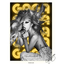 Pixaflair - Lady Gaga - Godess - Çerçevesiz Poster