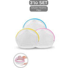 Morport 3 Adet Fermuarlı Sütyen/iç Çamaşırı Yıkama Filesi