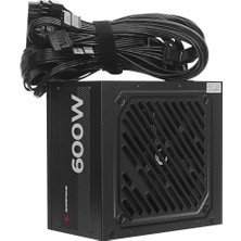 Rampage RMP-600-80P 600W 80 Plus Standart 12CM Fan Aktif Pfc Power Supply (Kutusuz)