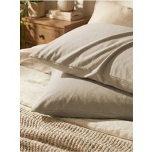 2 Adet Yastık Kılıfı %100 Pamuk Penye Kumaş 50X70CM | Esnek Yapı, Nevresim Seti ve Takımı Için Uygun