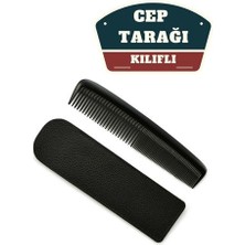 Calperia Kılıflı Cep Tarağı – 14 x 3 cm | Kompakt, Şık ve Taşınabilir Erkek Bakım Tarağı