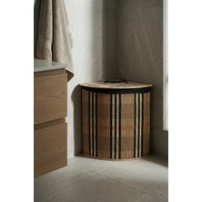 Acar Nordic Köşeli Bambu Sepet - 50 cm