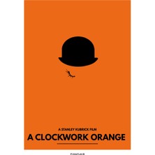 Pixaflair - A Clockwork Orange - Eye - Çerçevesiz Poster