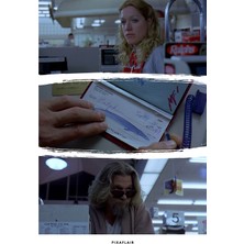 Pixaflair - The Big Lebowski - Milk - Çerçevesiz Poster