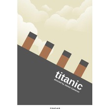 Pixaflair - Titanic - The Ship - Tablo - Çerçevesiz Film Poster