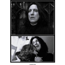 Pixaflair - Harry Potter - Severus Snape & Lily Potter - Pain - Tablo - Çerçevesiz Film Poster