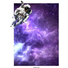 Pixaflair - Space - Tablo - Çerçevesiz Dekor Poster